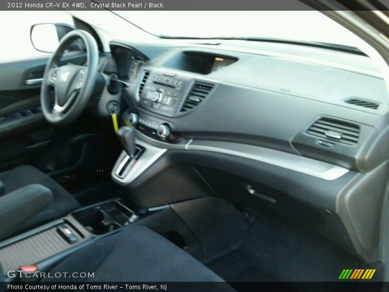 Crystal Black Pearl / Black 2012 Honda CR-V EX 4WD