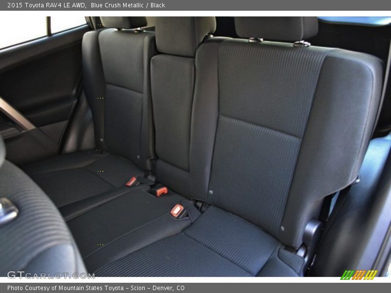 Blue Crush Metallic / Black 2015 Toyota RAV4 LE AWD