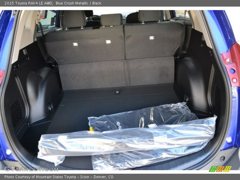 Blue Crush Metallic / Black 2015 Toyota RAV4 LE AWD