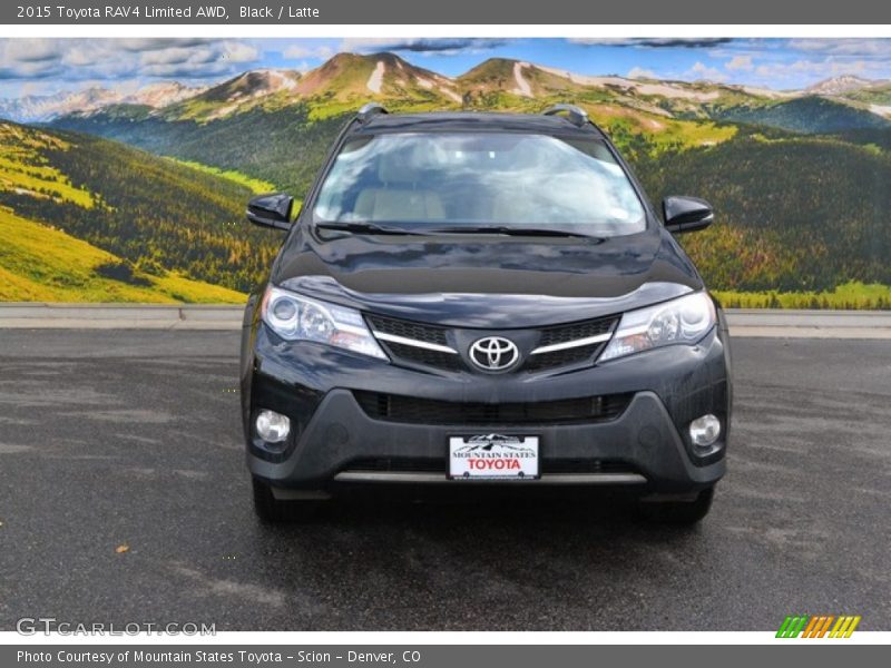 Black / Latte 2015 Toyota RAV4 Limited AWD