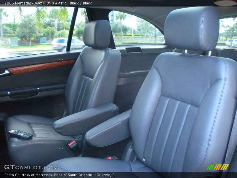 Black / Black 2006 Mercedes-Benz R 350 4Matic