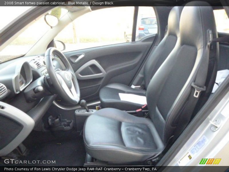 Blue Metallic / Design Black 2008 Smart fortwo passion cabriolet