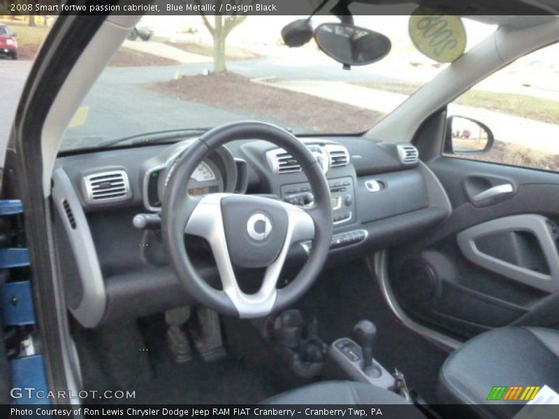 Blue Metallic / Design Black 2008 Smart fortwo passion cabriolet