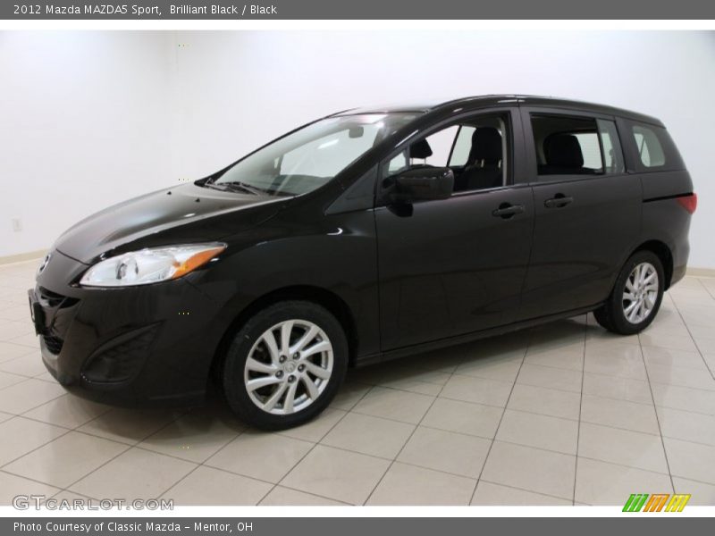 Brilliant Black / Black 2012 Mazda MAZDA5 Sport