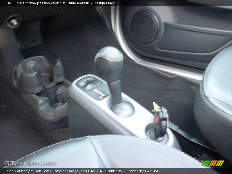 Blue Metallic / Design Black 2008 Smart fortwo passion cabriolet