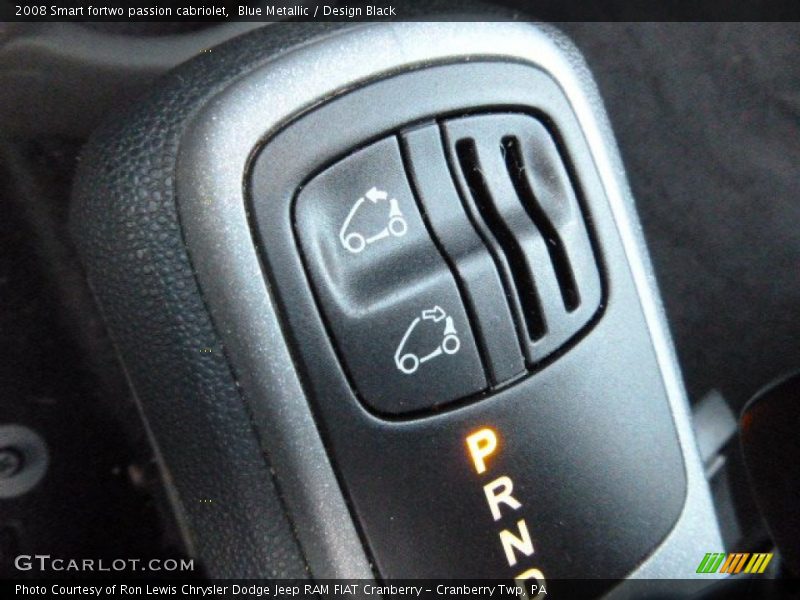 Blue Metallic / Design Black 2008 Smart fortwo passion cabriolet