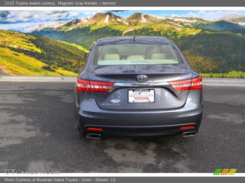 Magnetic Gray Metallic / Almond 2015 Toyota Avalon Limited