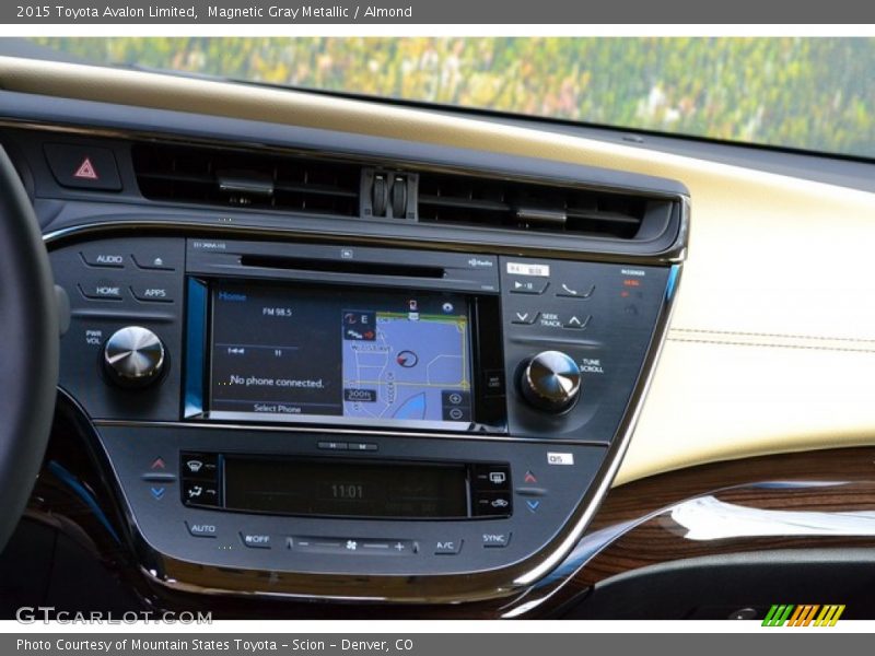 Magnetic Gray Metallic / Almond 2015 Toyota Avalon Limited