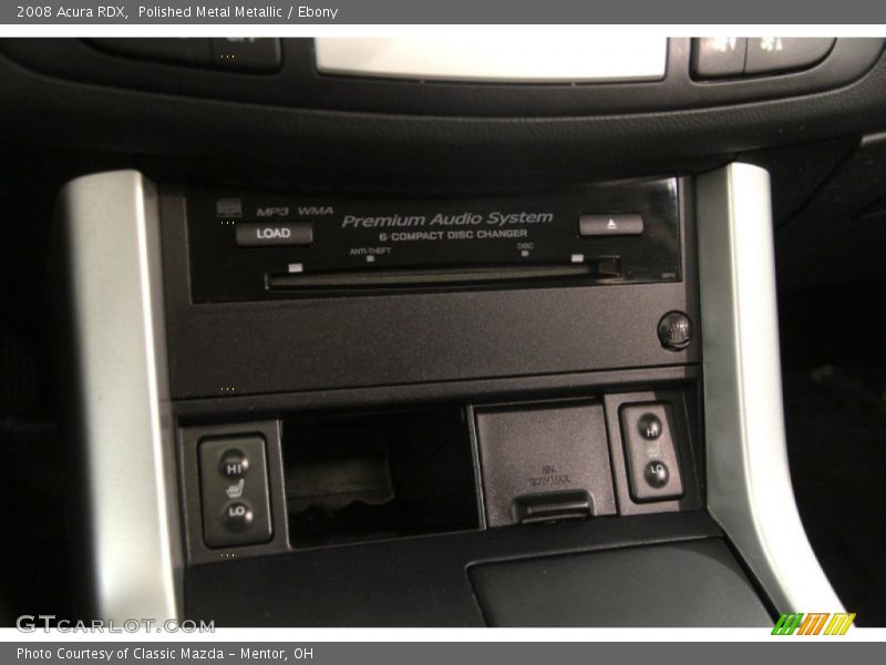 Polished Metal Metallic / Ebony 2008 Acura RDX