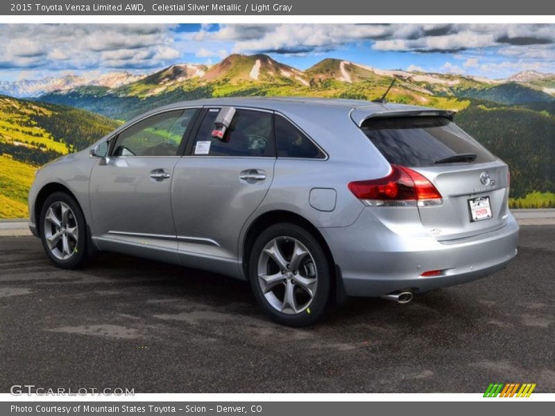 Celestial Silver Metallic / Light Gray 2015 Toyota Venza Limited AWD
