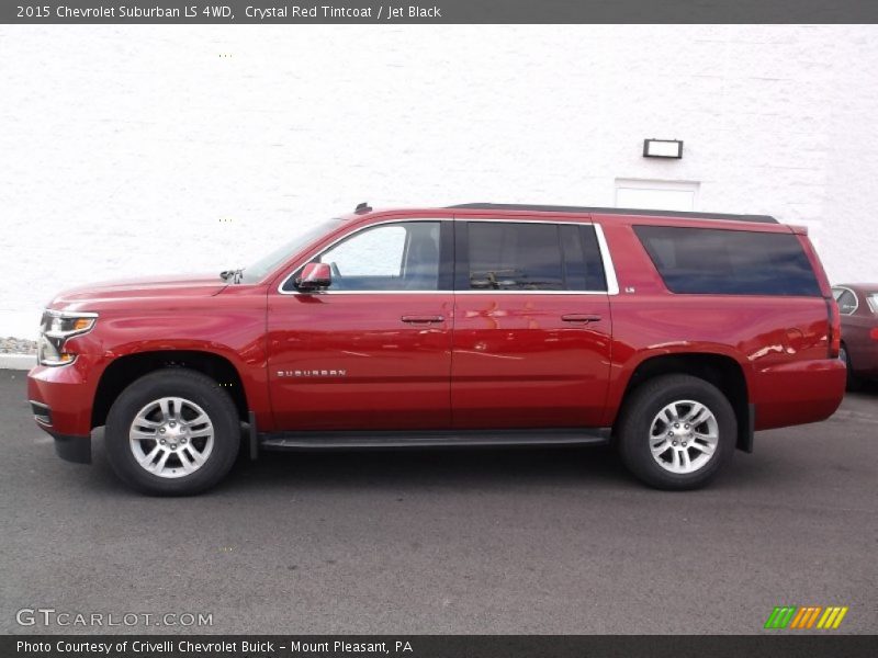  2015 Suburban LS 4WD Crystal Red Tintcoat