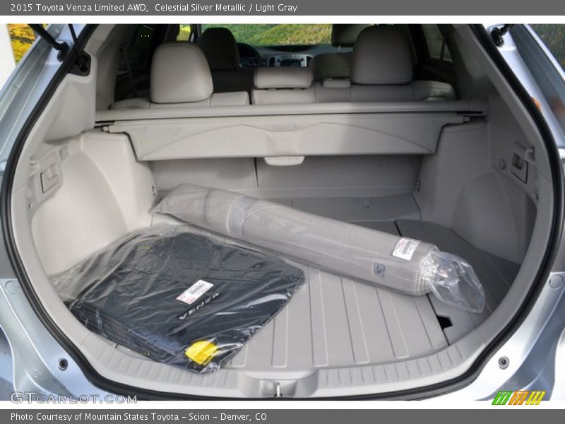Celestial Silver Metallic / Light Gray 2015 Toyota Venza Limited AWD