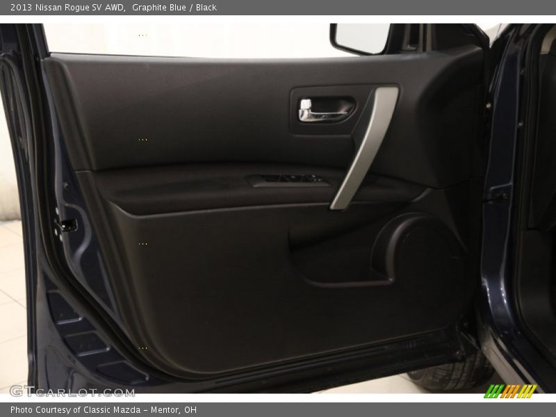 Graphite Blue / Black 2013 Nissan Rogue SV AWD