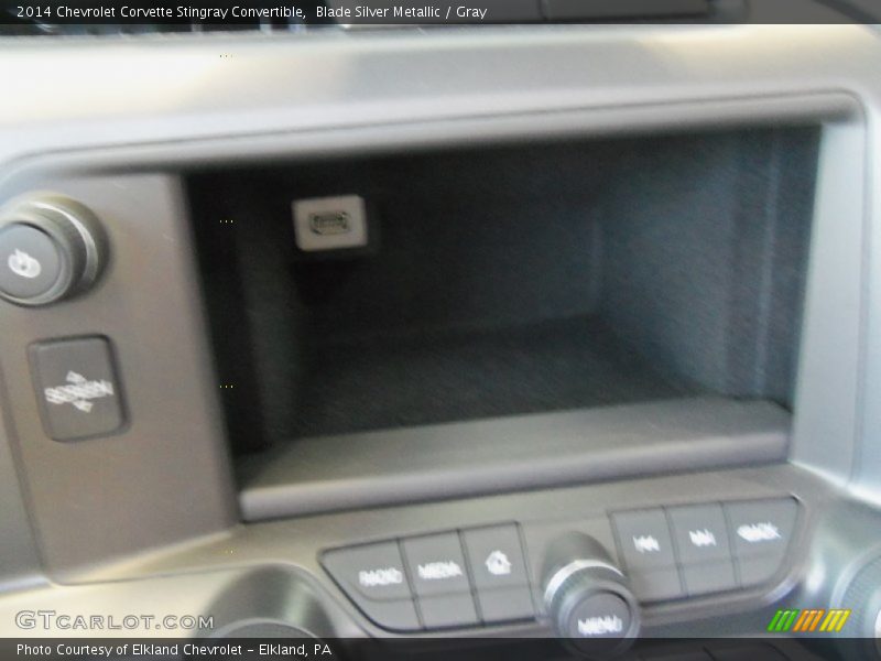 Blade Silver Metallic / Gray 2014 Chevrolet Corvette Stingray Convertible