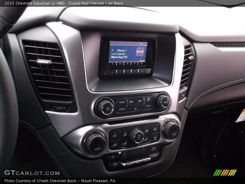 Crystal Red Tintcoat / Jet Black 2015 Chevrolet Suburban LS 4WD