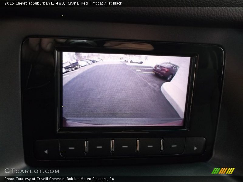 Crystal Red Tintcoat / Jet Black 2015 Chevrolet Suburban LS 4WD