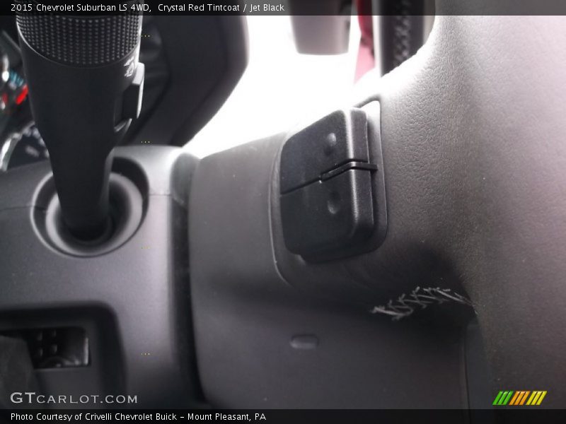 Crystal Red Tintcoat / Jet Black 2015 Chevrolet Suburban LS 4WD