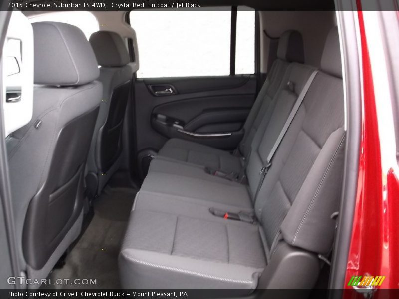 Crystal Red Tintcoat / Jet Black 2015 Chevrolet Suburban LS 4WD