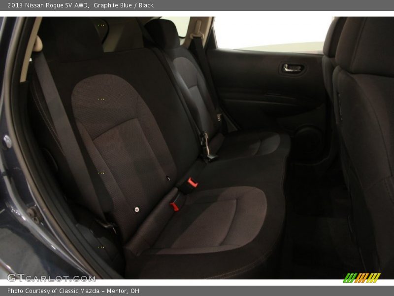 Graphite Blue / Black 2013 Nissan Rogue SV AWD
