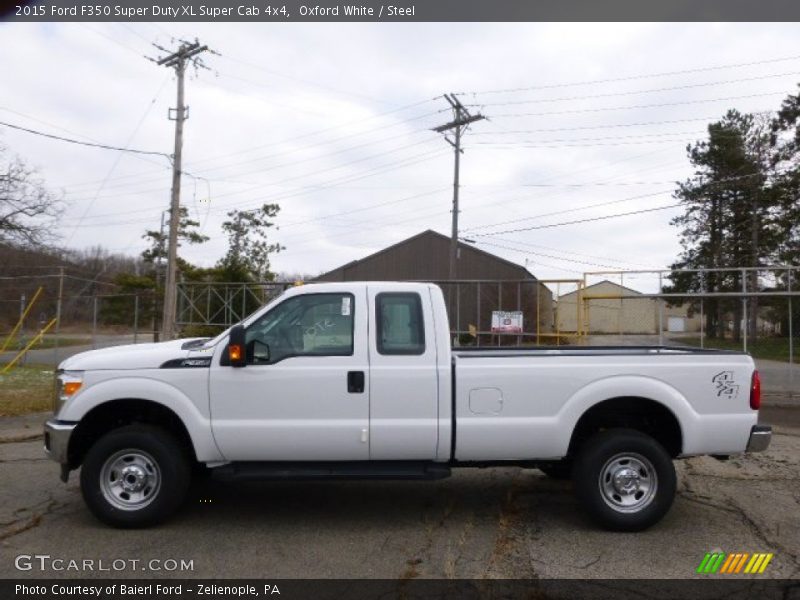 Oxford White / Steel 2015 Ford F350 Super Duty XL Super Cab 4x4