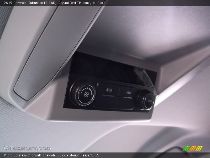 Crystal Red Tintcoat / Jet Black 2015 Chevrolet Suburban LS 4WD