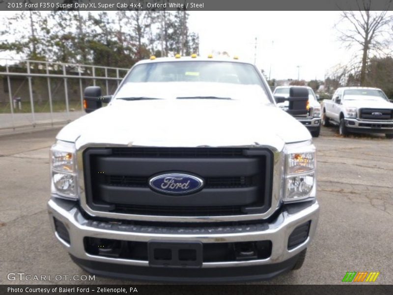 Oxford White / Steel 2015 Ford F350 Super Duty XL Super Cab 4x4