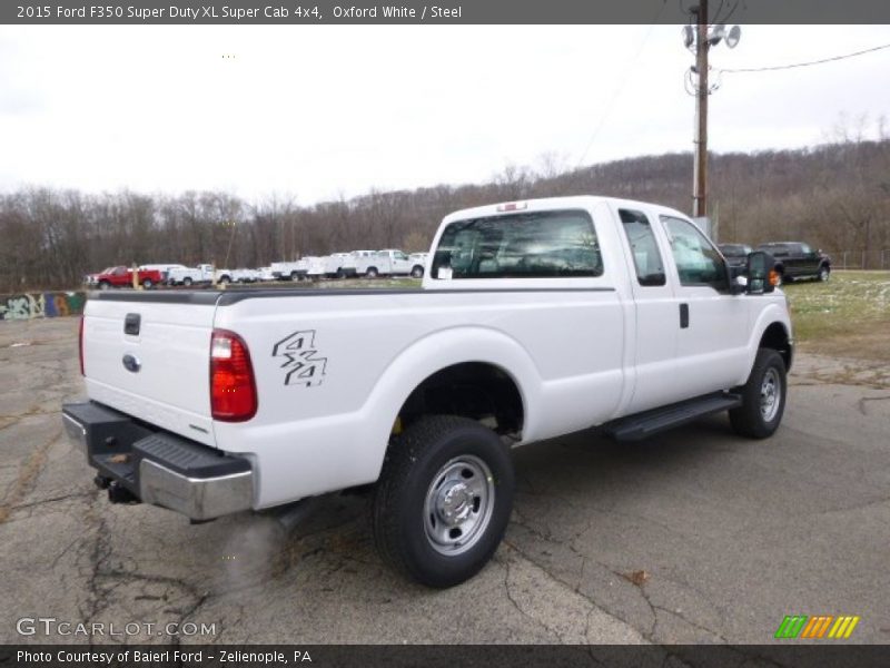 Oxford White / Steel 2015 Ford F350 Super Duty XL Super Cab 4x4