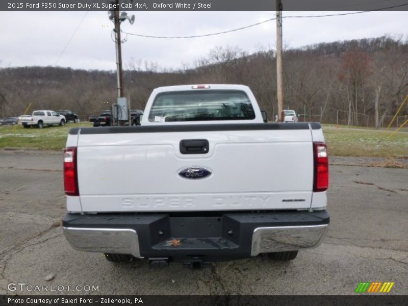 Oxford White / Steel 2015 Ford F350 Super Duty XL Super Cab 4x4