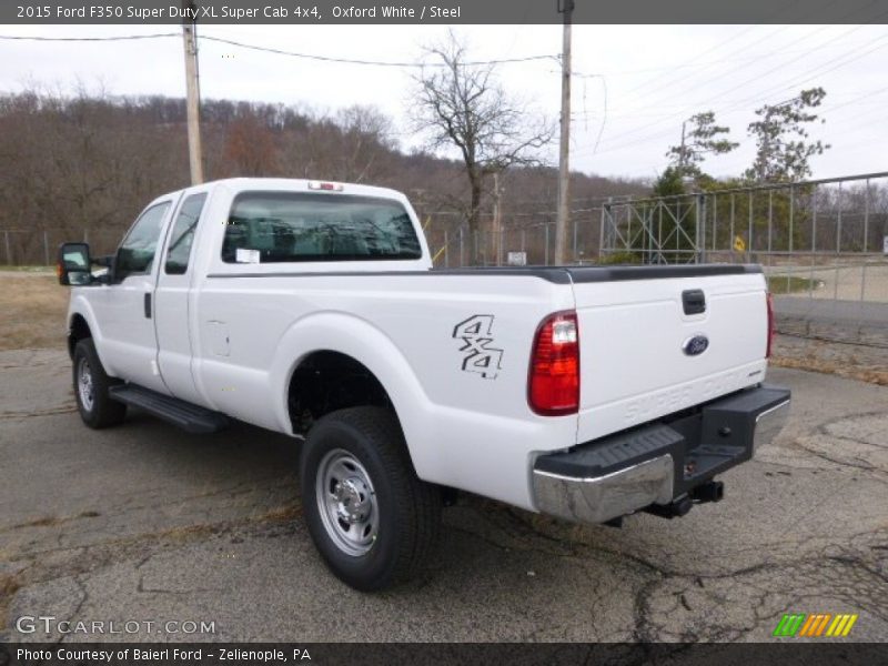 Oxford White / Steel 2015 Ford F350 Super Duty XL Super Cab 4x4