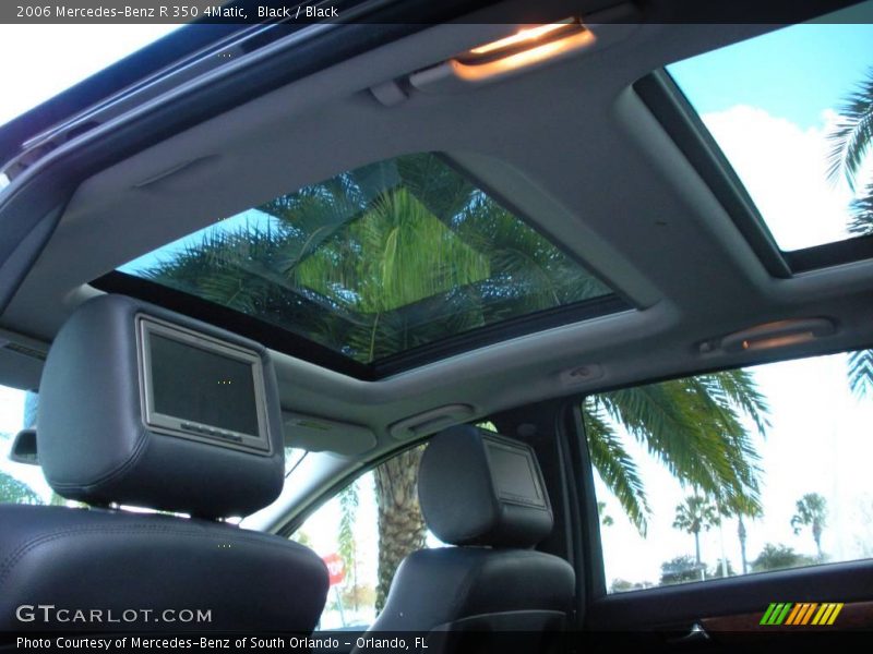 Black / Black 2006 Mercedes-Benz R 350 4Matic