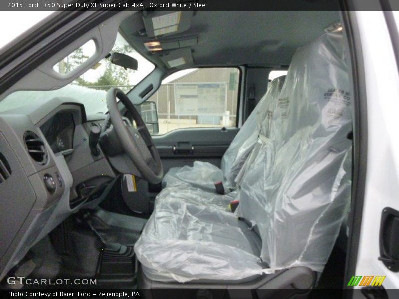 Oxford White / Steel 2015 Ford F350 Super Duty XL Super Cab 4x4