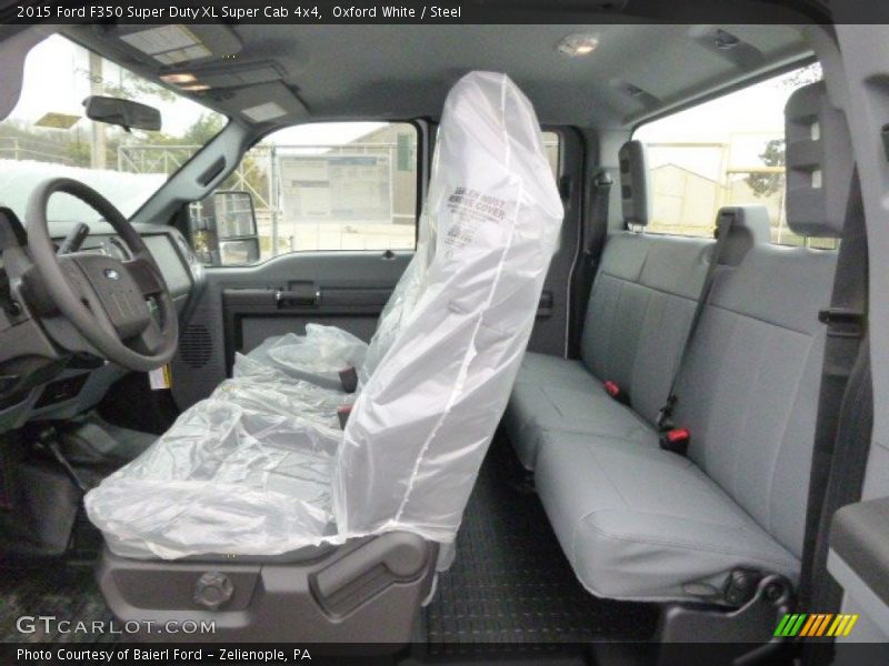 Oxford White / Steel 2015 Ford F350 Super Duty XL Super Cab 4x4