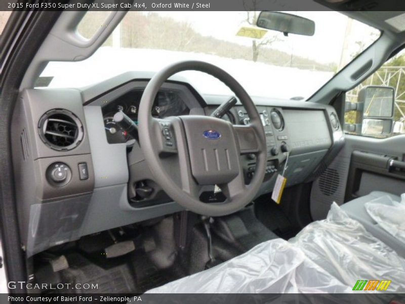 Oxford White / Steel 2015 Ford F350 Super Duty XL Super Cab 4x4