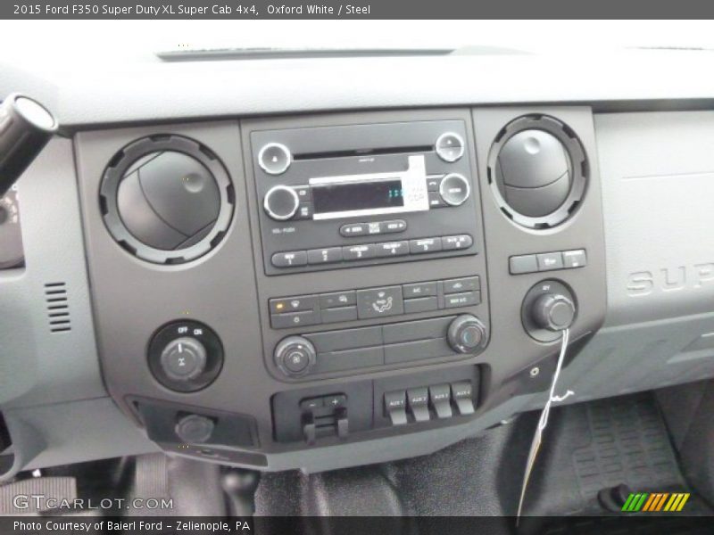 Oxford White / Steel 2015 Ford F350 Super Duty XL Super Cab 4x4