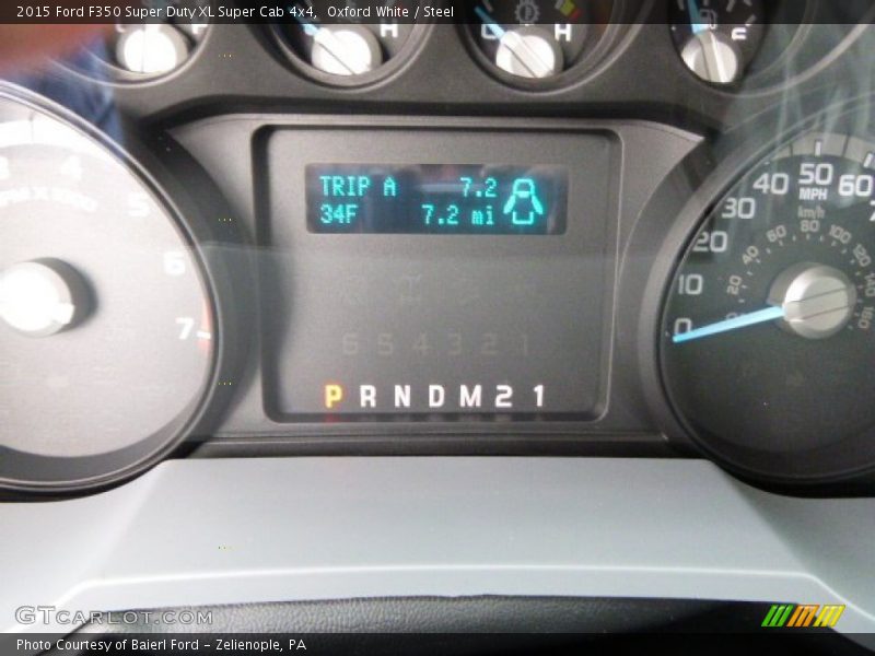 Oxford White / Steel 2015 Ford F350 Super Duty XL Super Cab 4x4