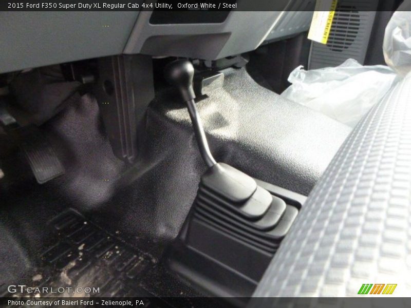 Oxford White / Steel 2015 Ford F350 Super Duty XL Regular Cab 4x4 Utility