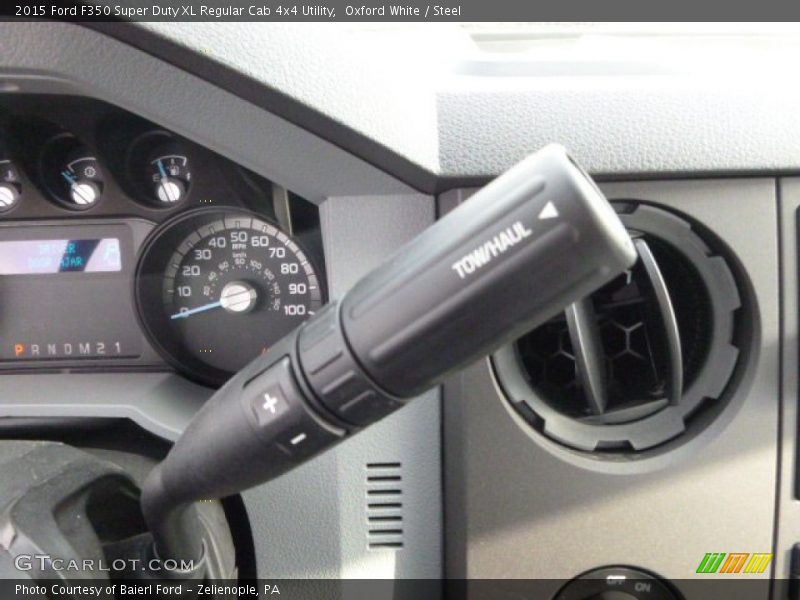 Oxford White / Steel 2015 Ford F350 Super Duty XL Regular Cab 4x4 Utility