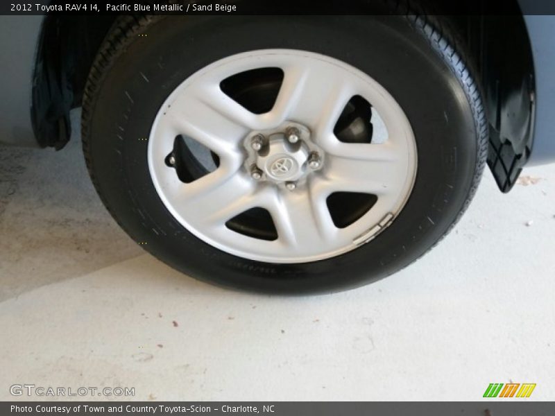 Pacific Blue Metallic / Sand Beige 2012 Toyota RAV4 I4