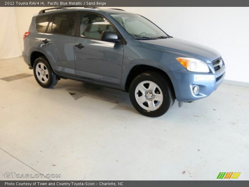 Pacific Blue Metallic / Sand Beige 2012 Toyota RAV4 I4