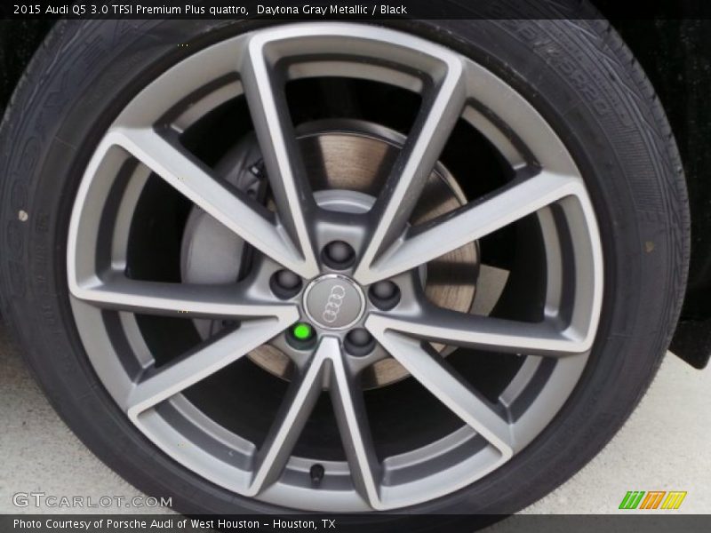 Daytona Gray Metallic / Black 2015 Audi Q5 3.0 TFSI Premium Plus quattro