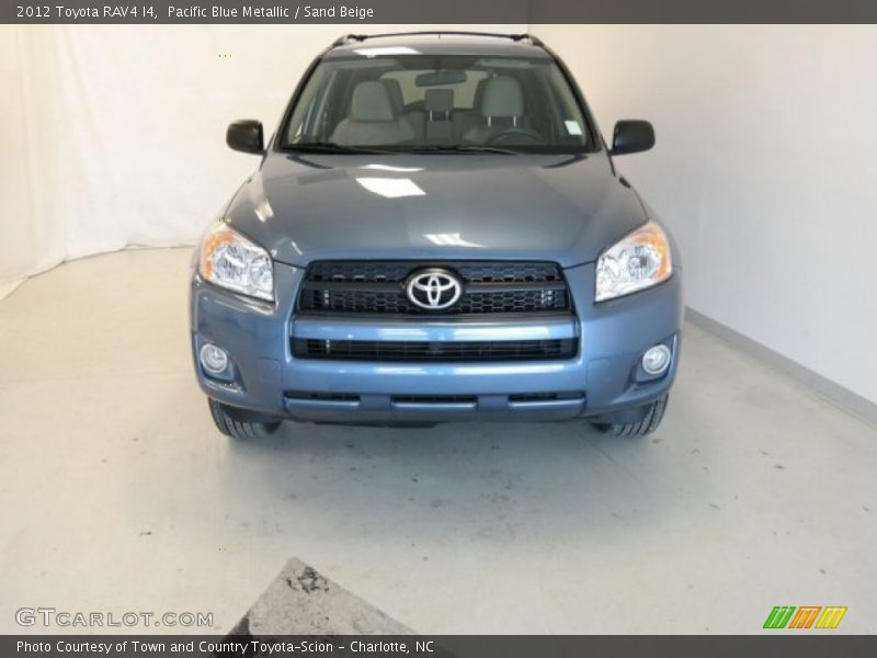 Pacific Blue Metallic / Sand Beige 2012 Toyota RAV4 I4