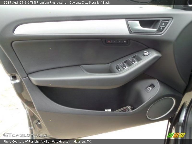 Daytona Gray Metallic / Black 2015 Audi Q5 3.0 TFSI Premium Plus quattro
