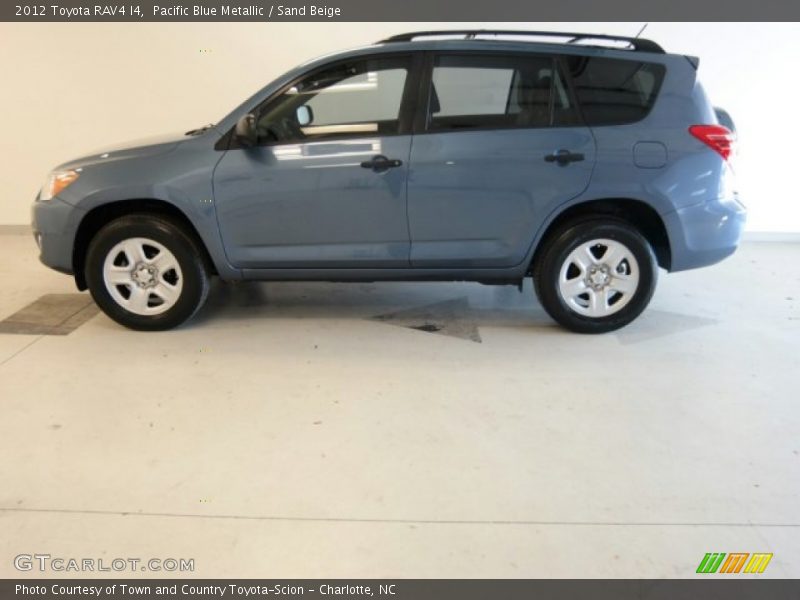 Pacific Blue Metallic / Sand Beige 2012 Toyota RAV4 I4
