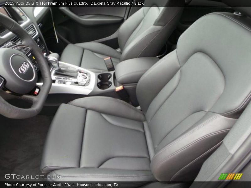 Daytona Gray Metallic / Black 2015 Audi Q5 3.0 TFSI Premium Plus quattro