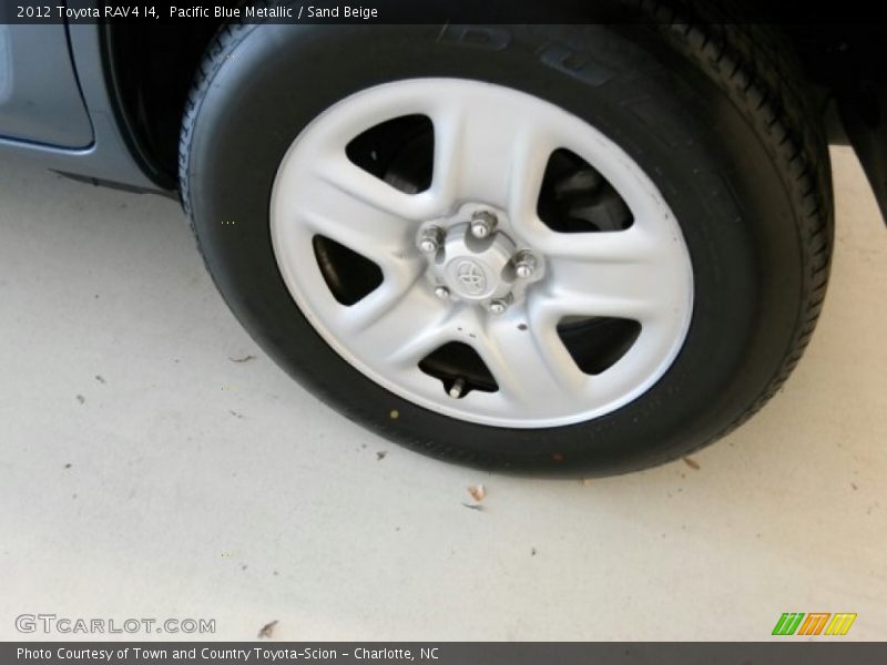 Pacific Blue Metallic / Sand Beige 2012 Toyota RAV4 I4