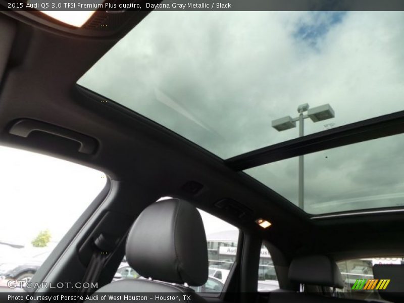 Daytona Gray Metallic / Black 2015 Audi Q5 3.0 TFSI Premium Plus quattro