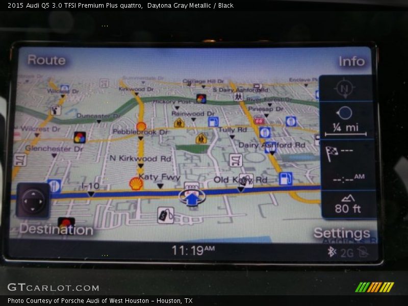 Daytona Gray Metallic / Black 2015 Audi Q5 3.0 TFSI Premium Plus quattro