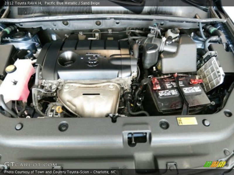 Pacific Blue Metallic / Sand Beige 2012 Toyota RAV4 I4