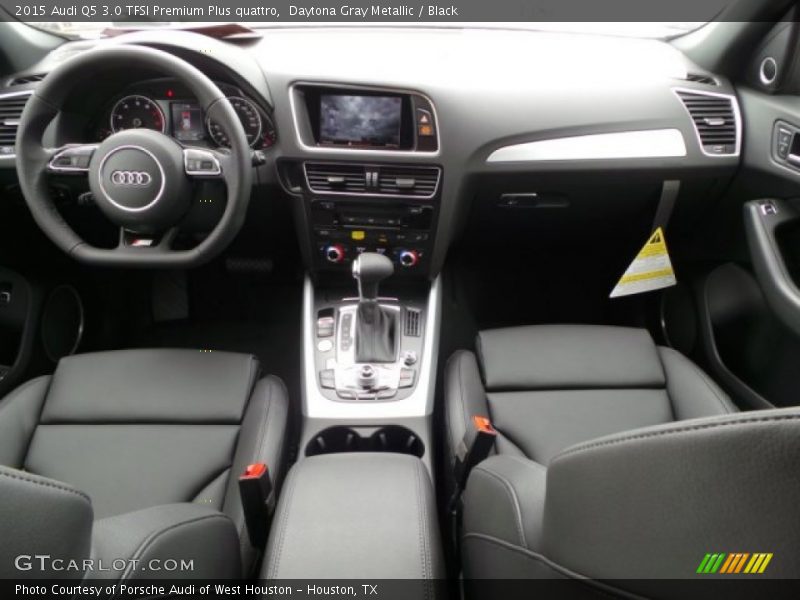 Daytona Gray Metallic / Black 2015 Audi Q5 3.0 TFSI Premium Plus quattro
