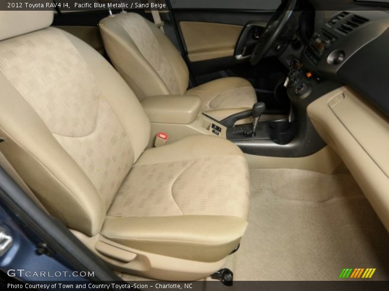Pacific Blue Metallic / Sand Beige 2012 Toyota RAV4 I4